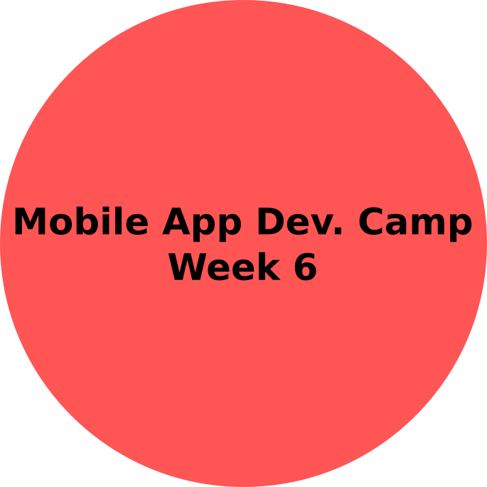 Mobile App Development Camp August 02 - 06 2021