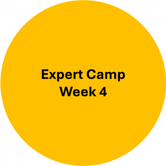 Expert Camp July 27 - 31  2026